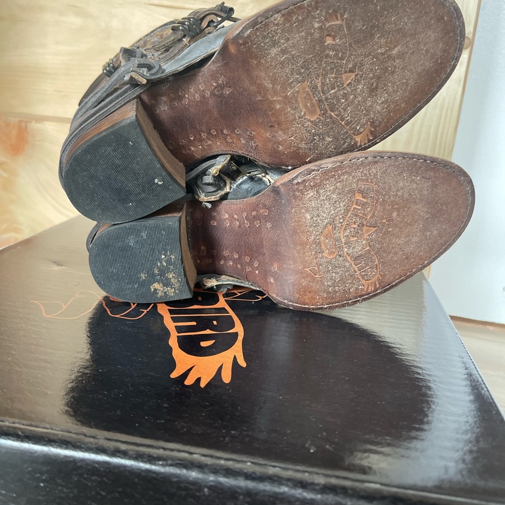 Freebird Crue Multi-Strap Leather Boots - Picture 3 of 8